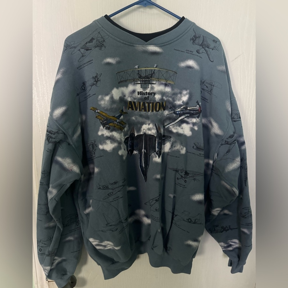 History of Aviation Sweatshirt